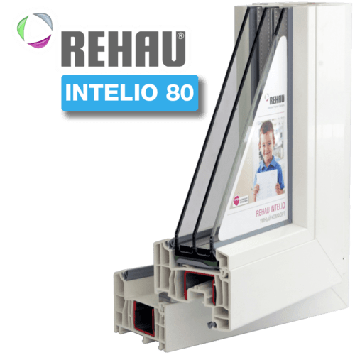 Пластиковые окна REHAU INTELIO 80
